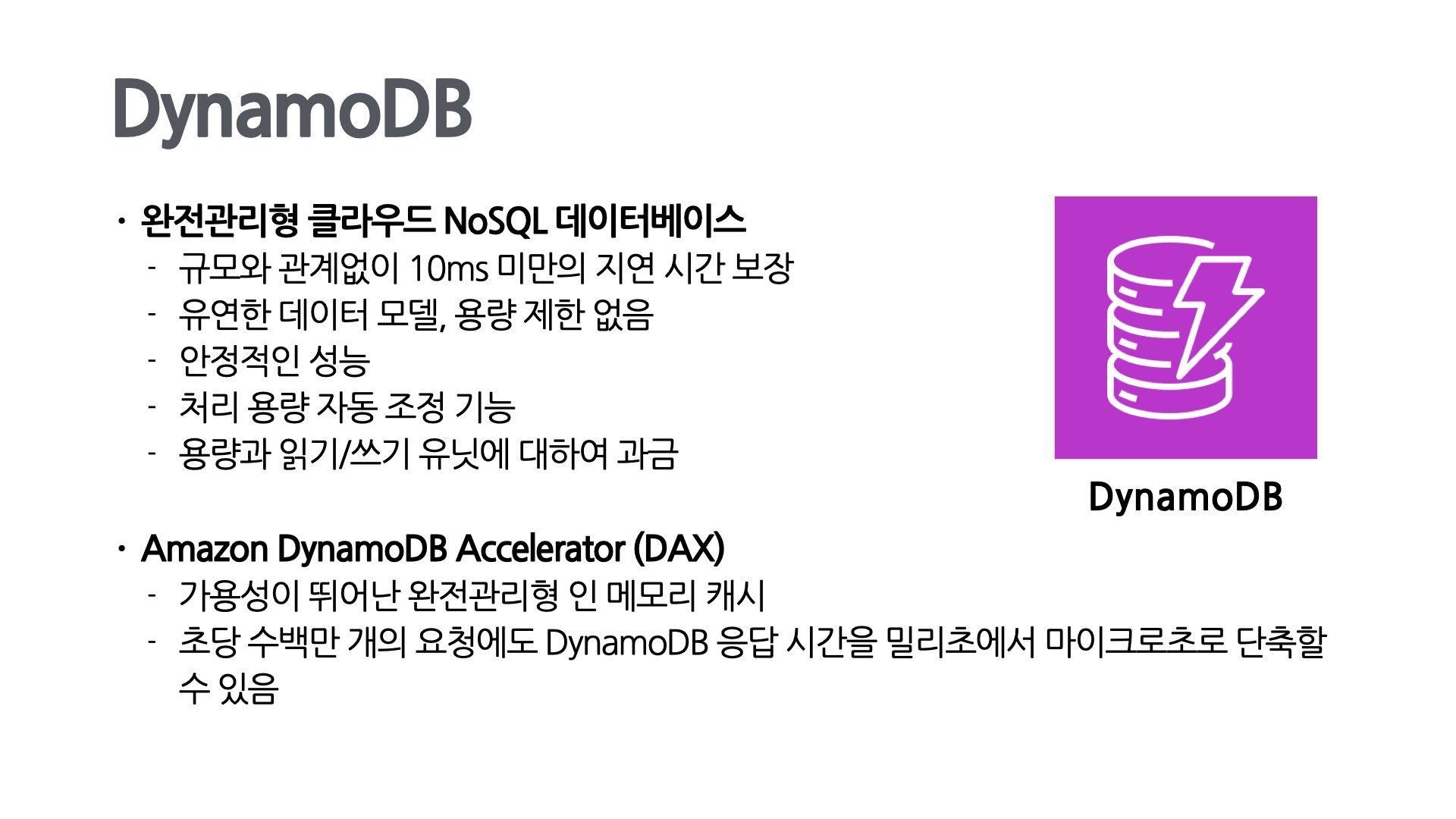 DynamoDB