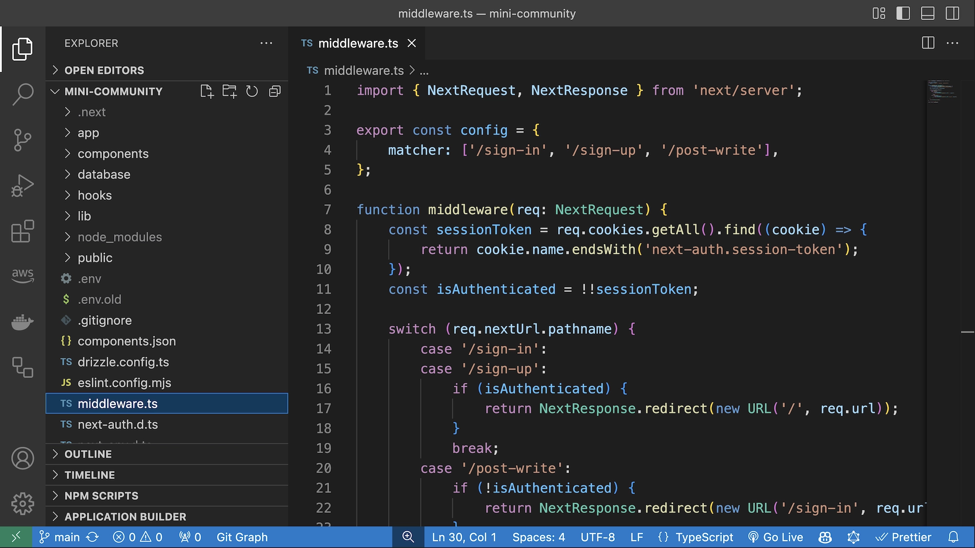 Middleware example