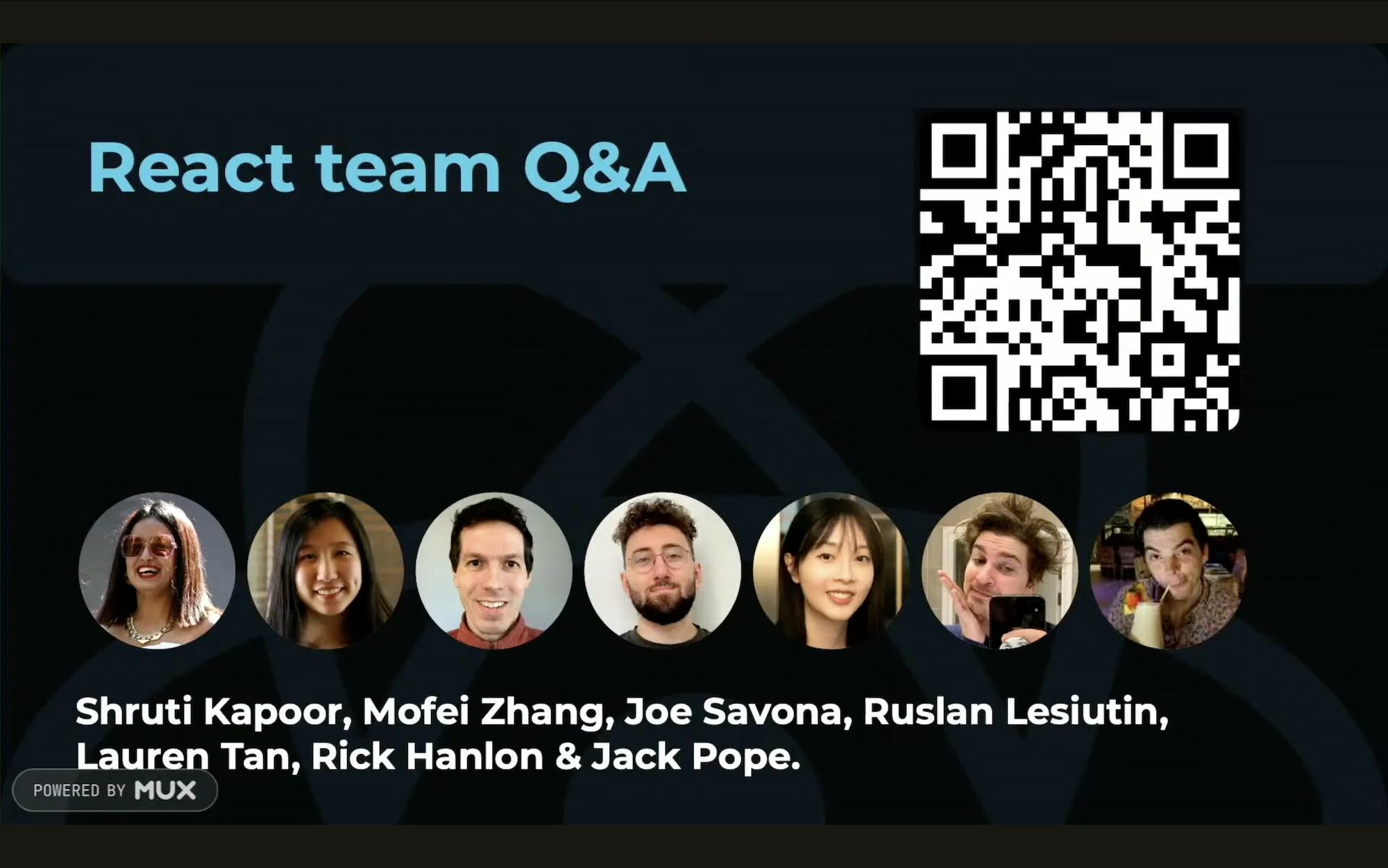React team Q&A