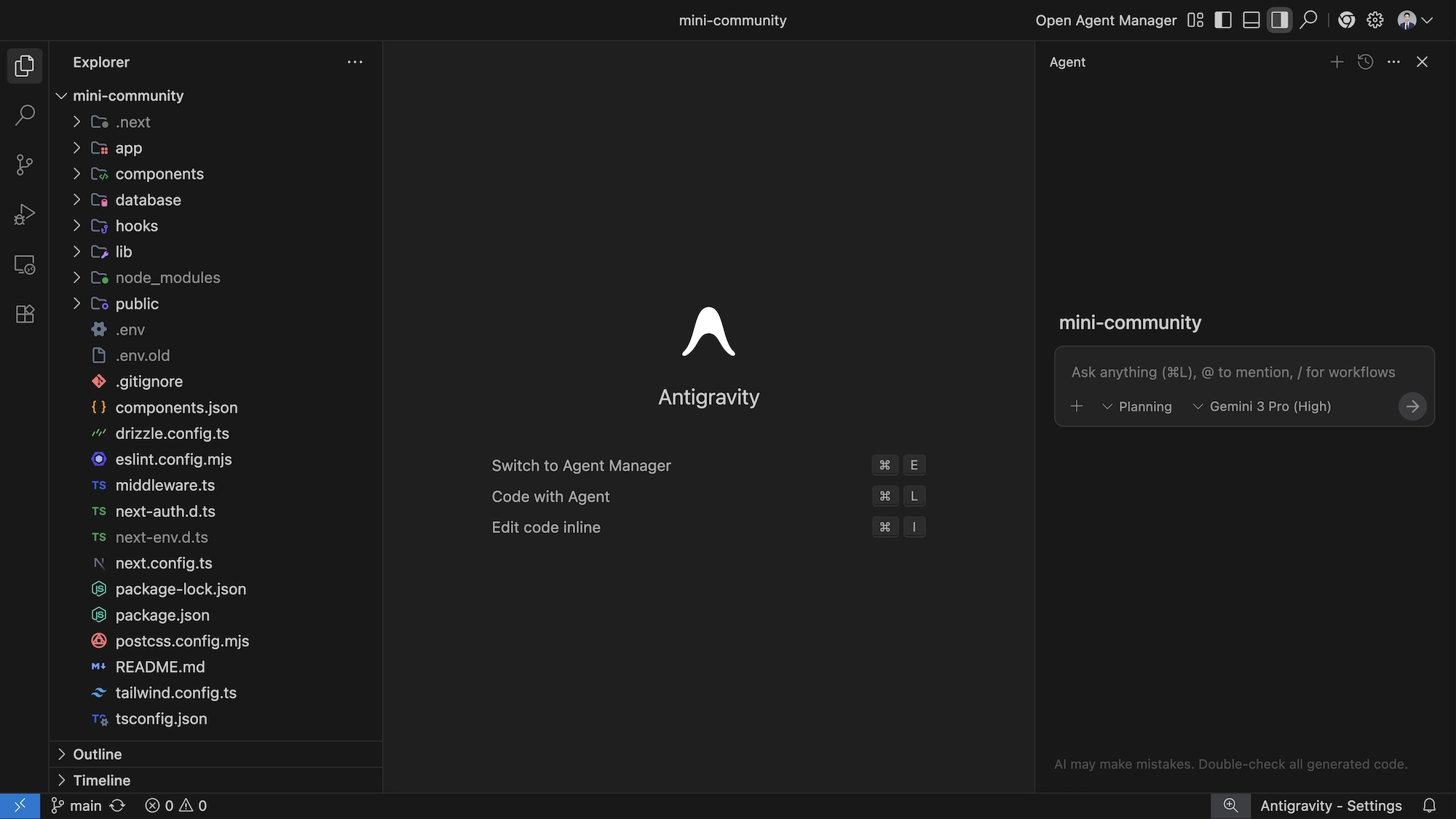 Antigravity Editor